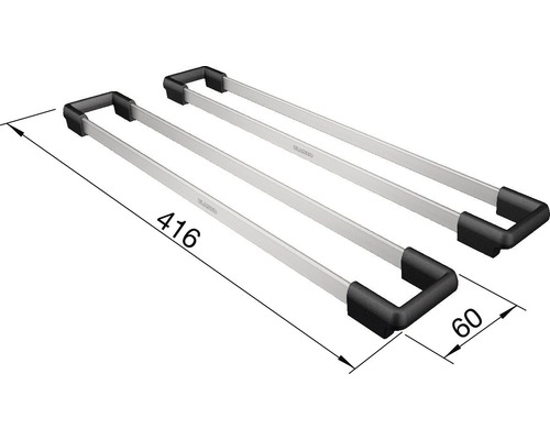 BLANCO Bovenrails, 2 stuks, 235906
