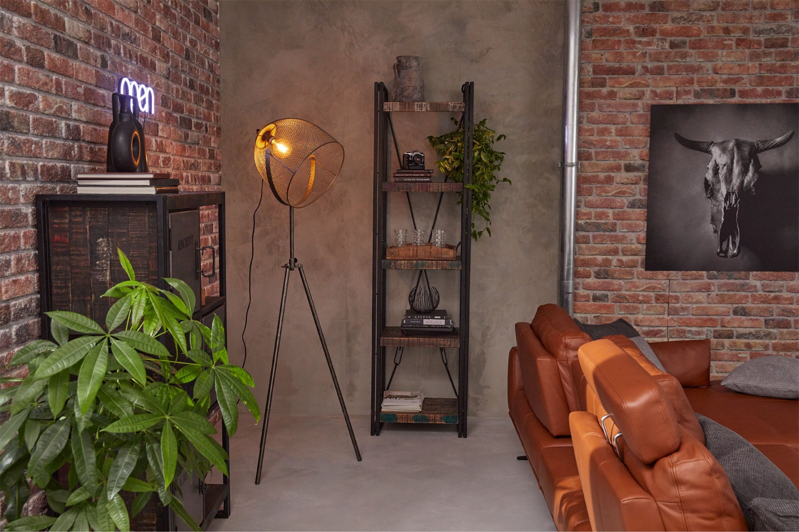 Regal WOODEN INDUSTRY I Mango massiv
