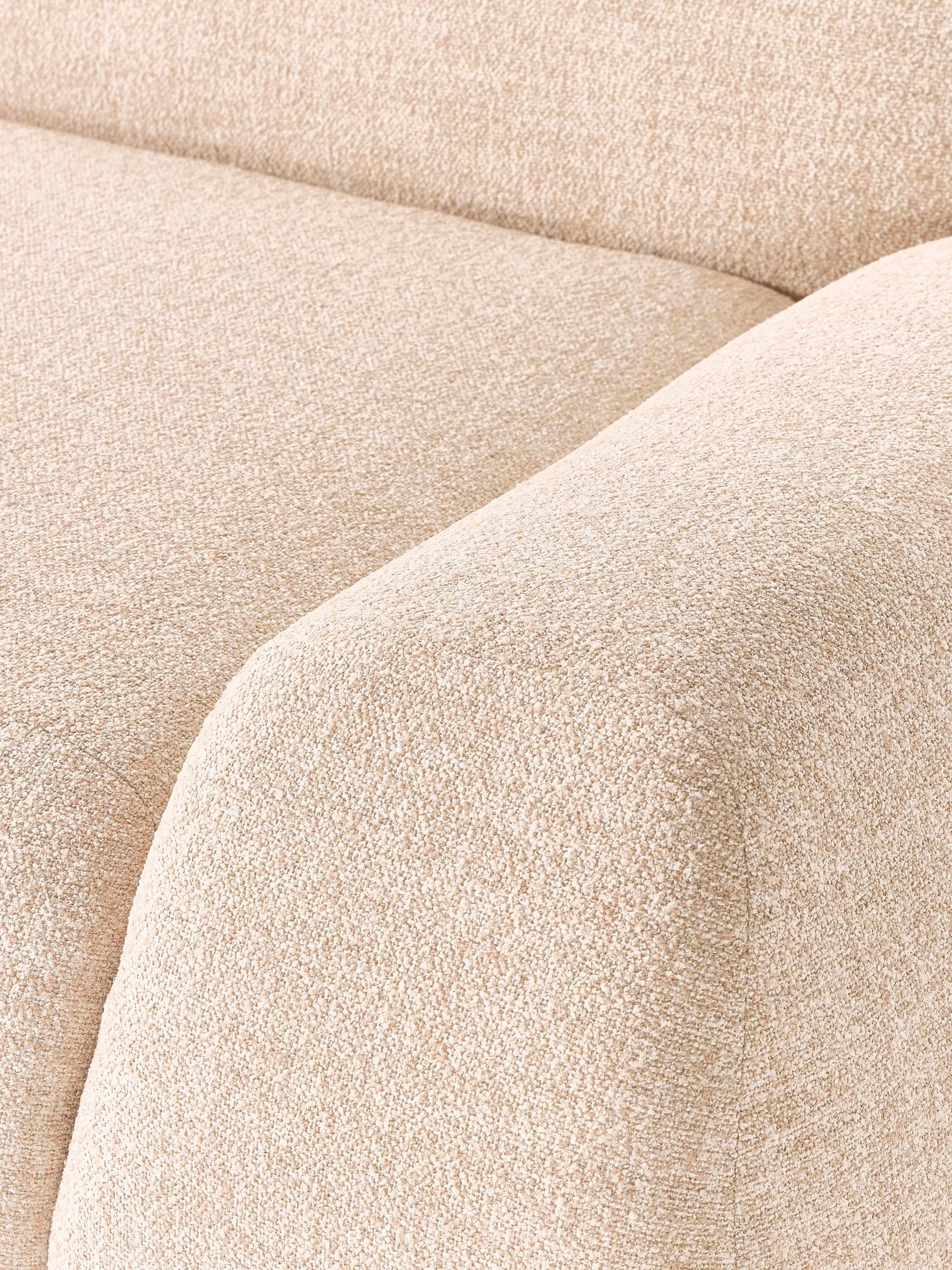 Modulaire bank Wolke (4-zits) van bouclé