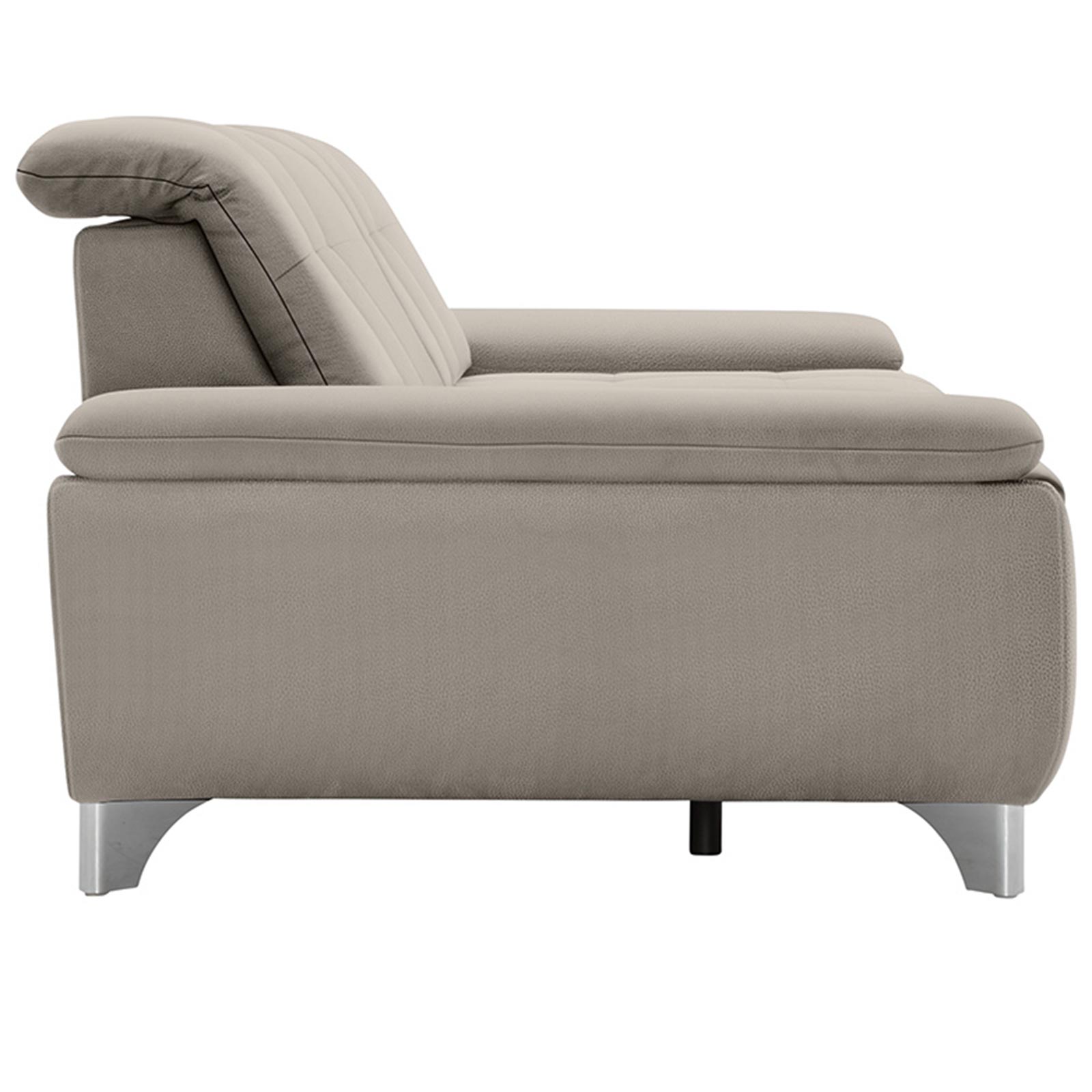 polsterpower 3-Sitzer-Sofa - Holiday alu - Basismodell