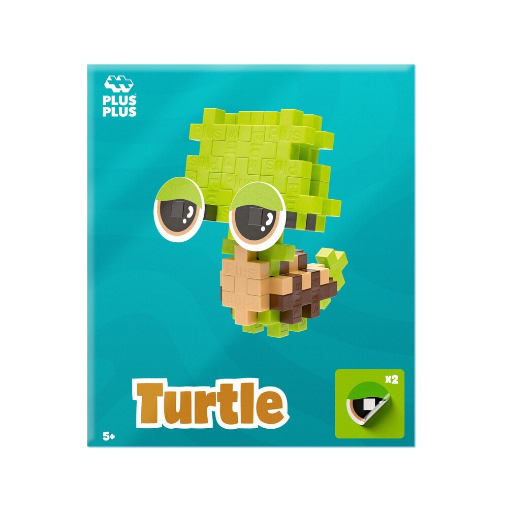 Plus Plus Plus Plus - Pet Packet - Tired Turtle