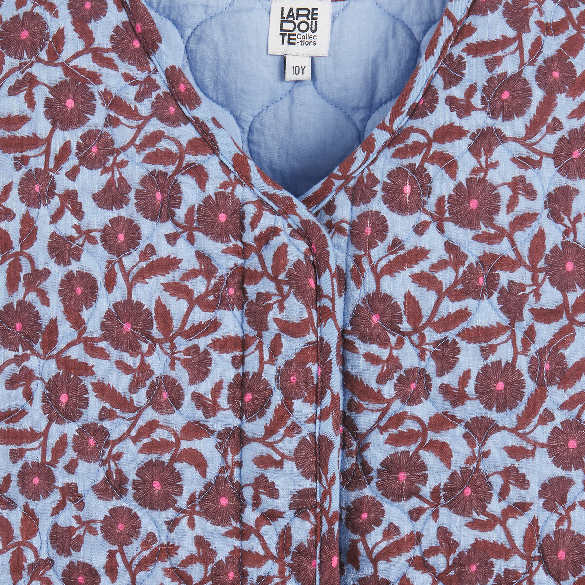 COLEÇÕES LA REDOUTE<br>Cardigã acolchoado com estampa floral