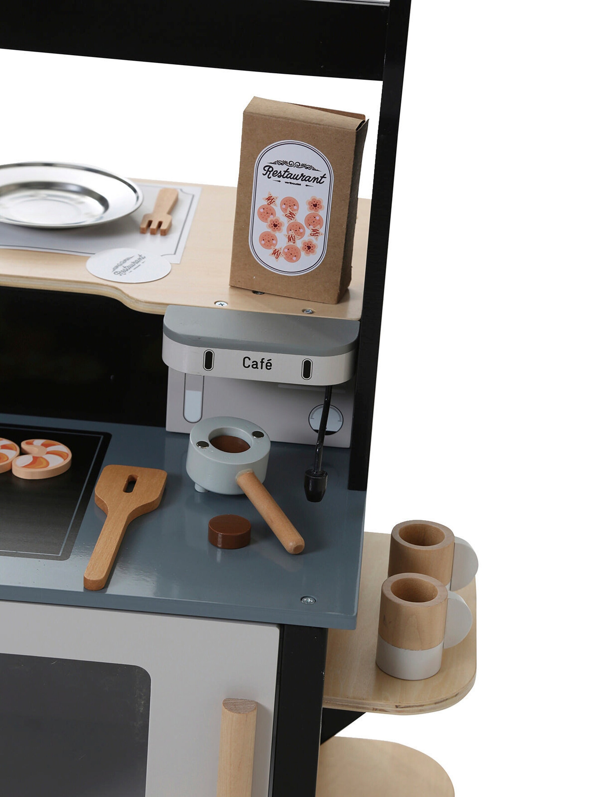 Vertbaudet Spiel-Restaurant aus Holz FSC® mehrfarbig