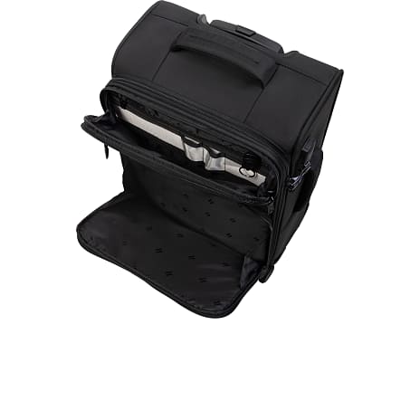 Air håndbagagetrolley 8 hjul 53,5 cm - sort