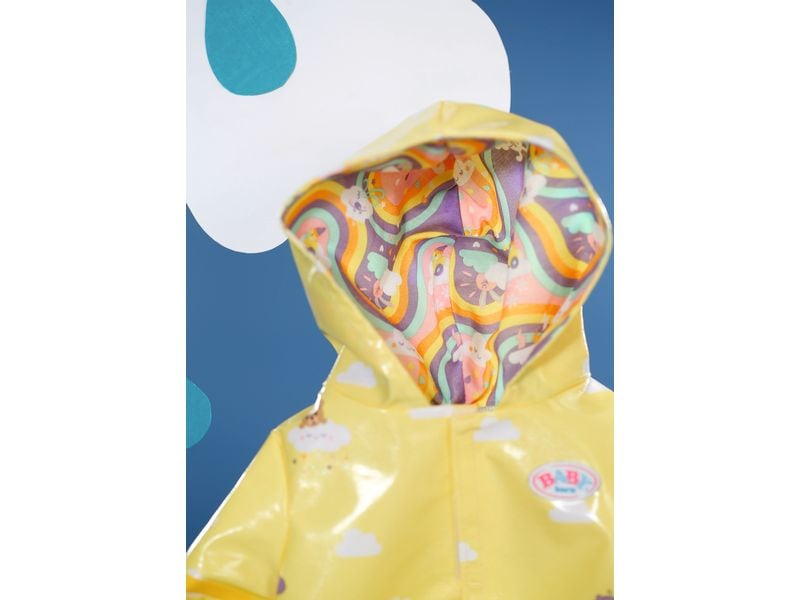 Baby Born Puppenkleidung Deluxe Regen Set 43 cm Puppen-Regenkleidung mit liebevollen Details