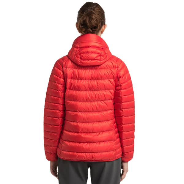Doudoune randonnée HAGLÖFS ROC DOWN HOOD W ZENITH RED