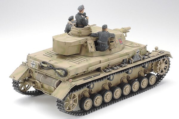 Tamiya - Panzerkampfwagen IV Ausf.F Tank Byggesæt - 1:35 - 35374