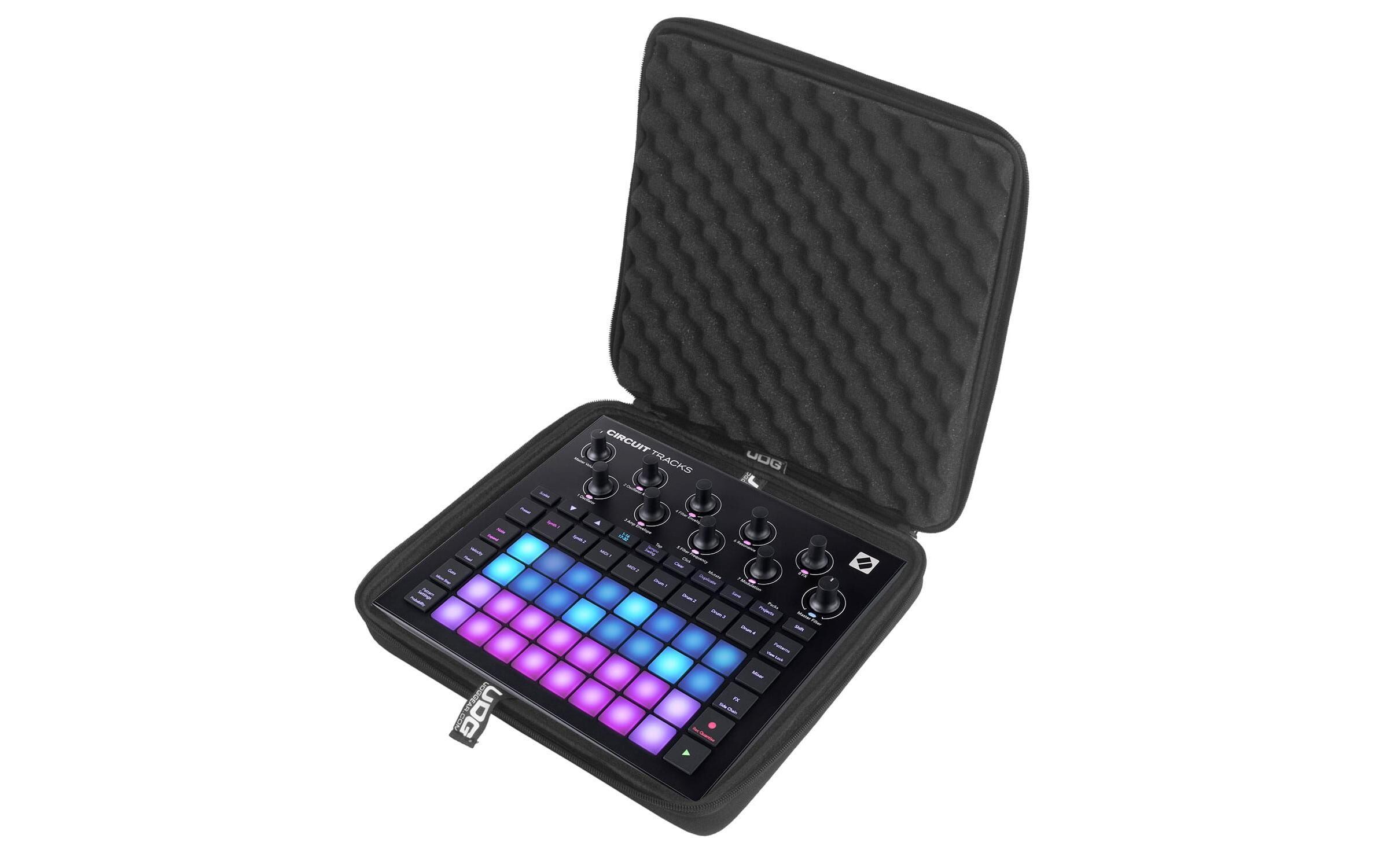 Transportcase Creator für Circuit Tracks/RhythmHardcase für Groovebox-Sequenzer und Sampler