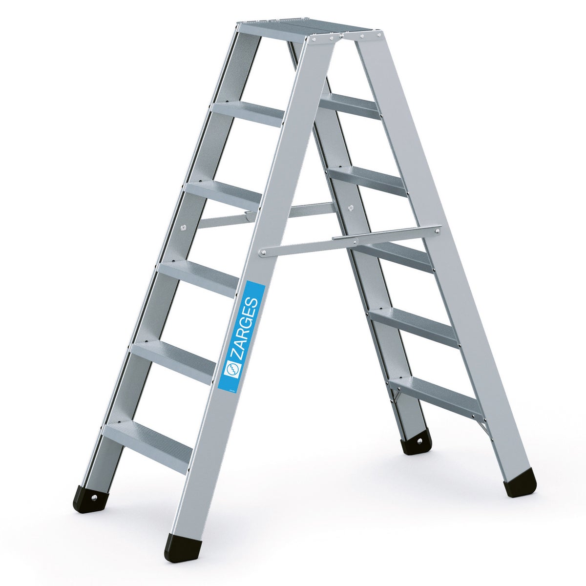 Zarges Seventec B 2x6 treden ladder