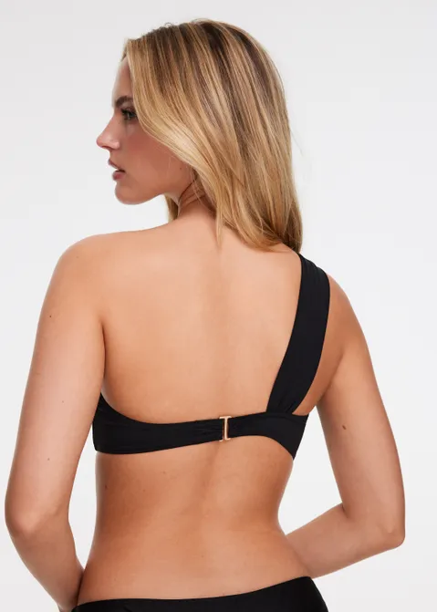 Bandeau bikini top zwart (ZWART)