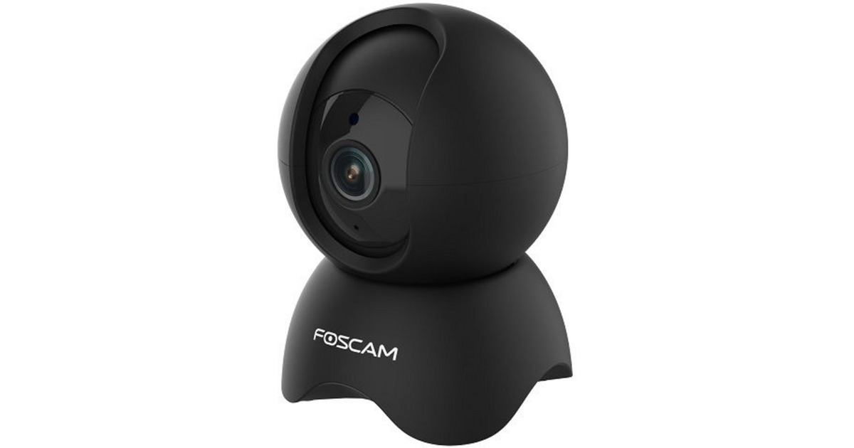 FoscamX5, 5MP WiFi camera met AI Persoonsdetectie  (Zwart)