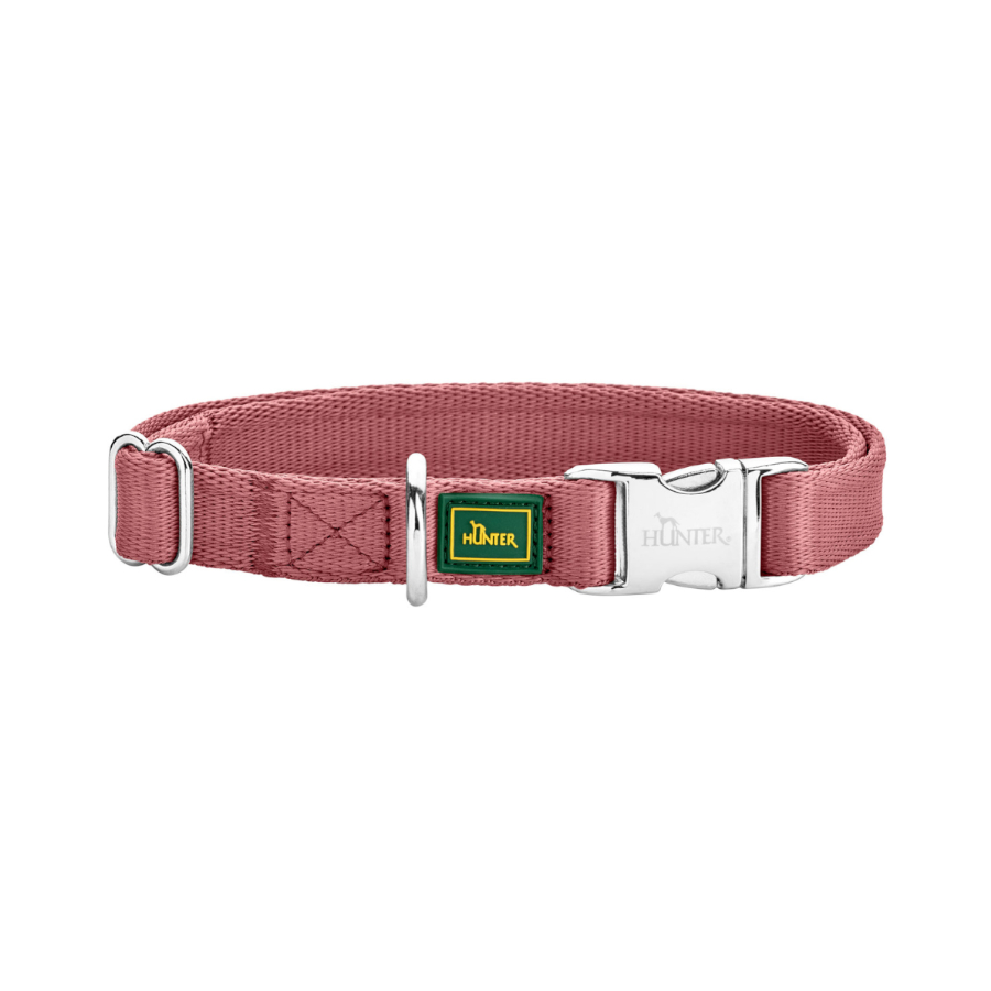 Coleira Hunter Inari Alu-Strong Vermelha para Cães