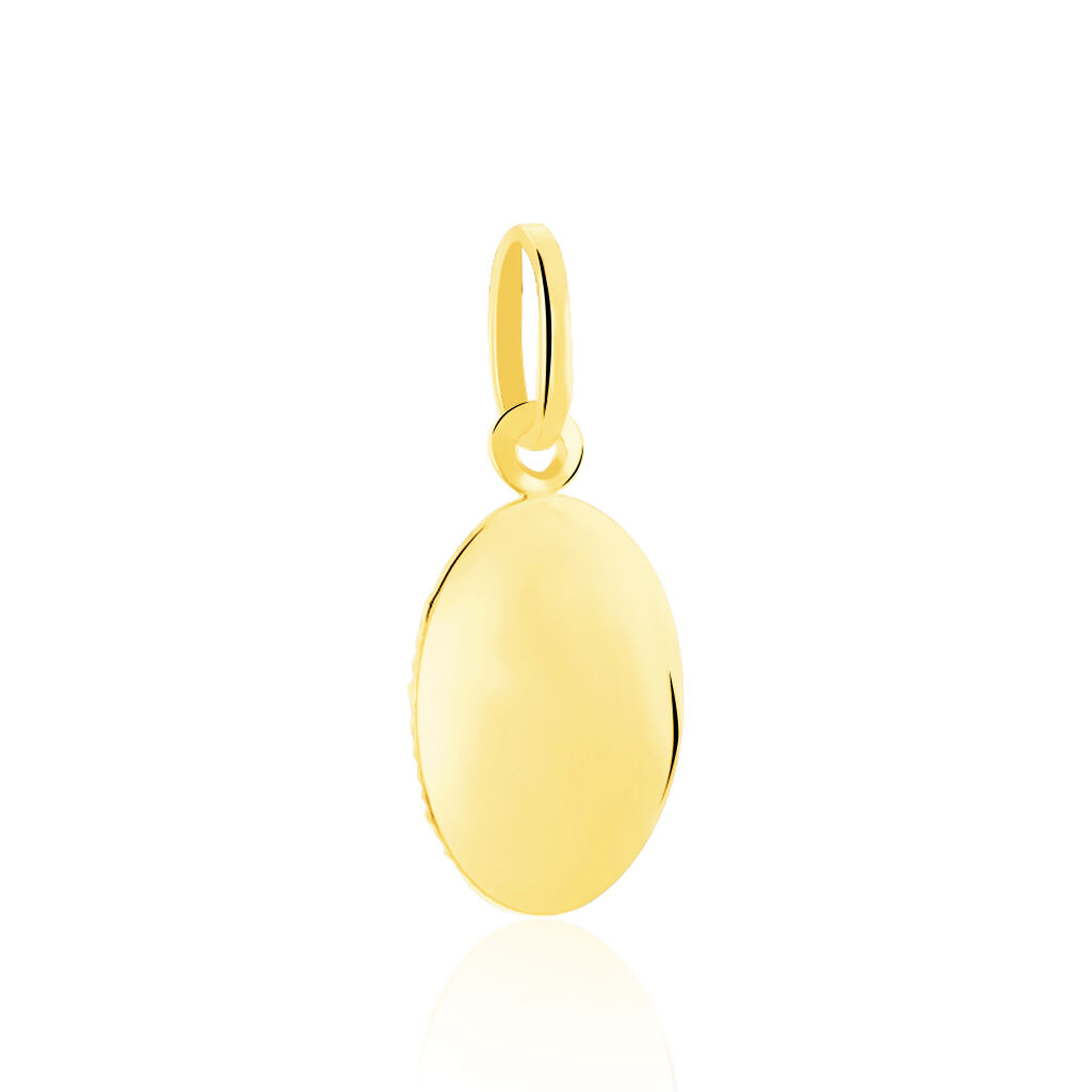 Pendentif Ivannie Oeil Or Jaune