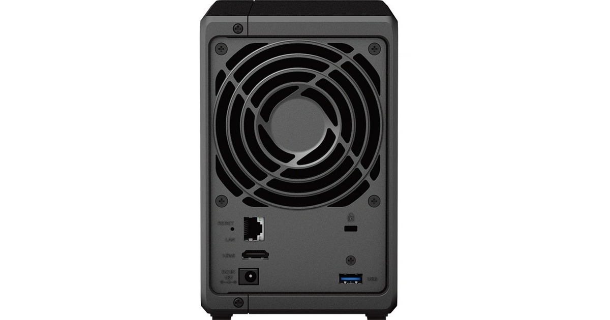 SynologyDVA1622 netwerk video recorder  (Zwart, 2x 3.5
