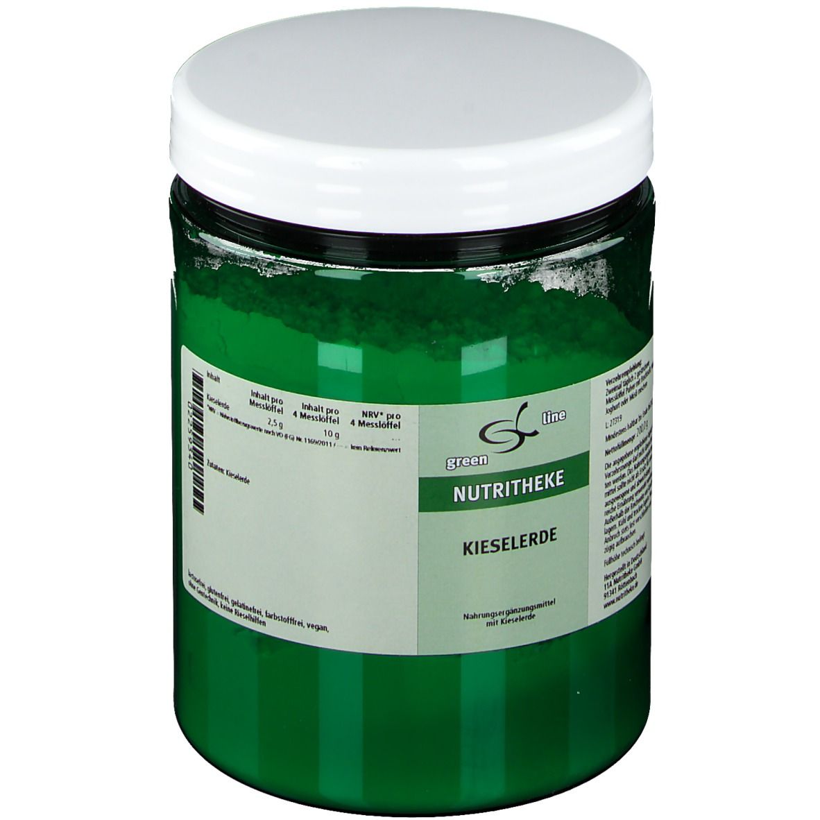 green line NUTRITHEKE Kieselerde