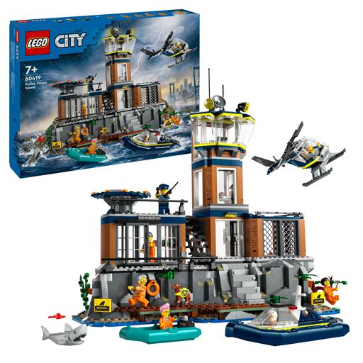 LEGO City Politiets Fængselsø - 60419