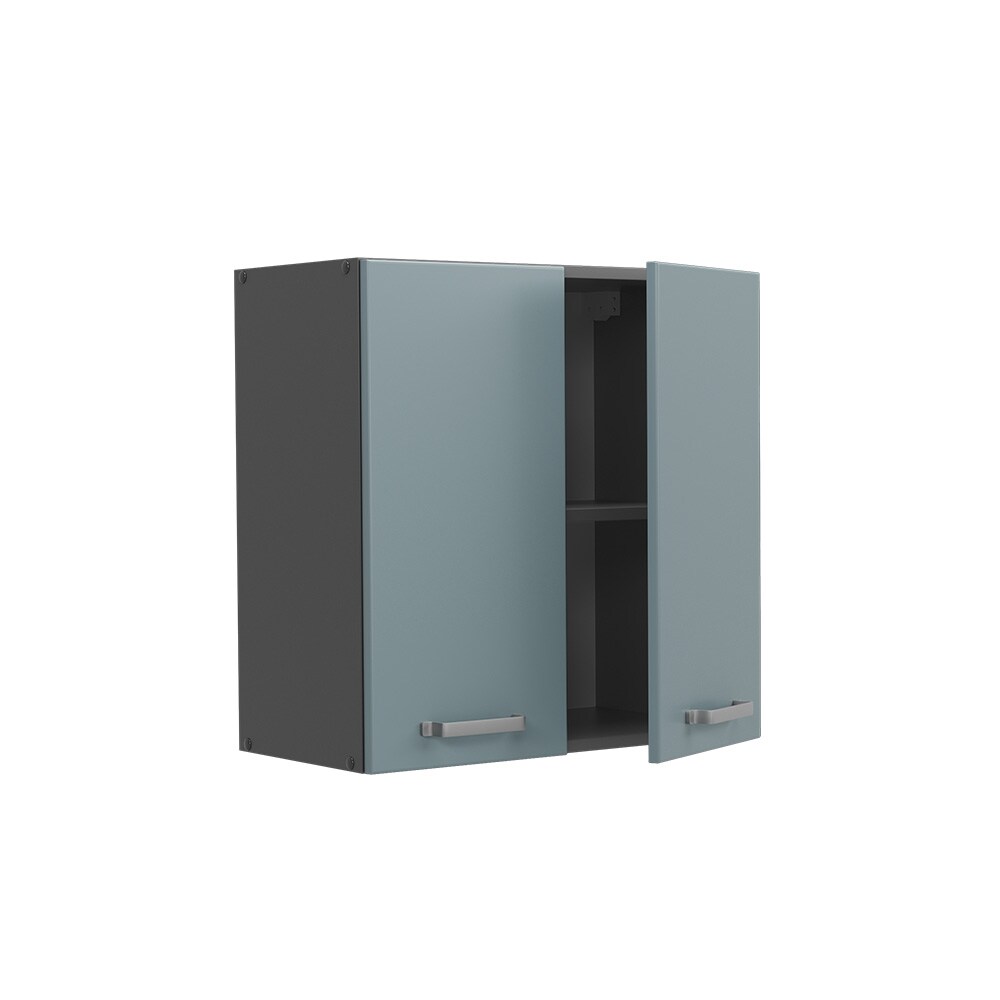 Vicco Hängeschrank Küchenschrank R-Line Solid Anthrazit Blau Grau 60 cm modern
