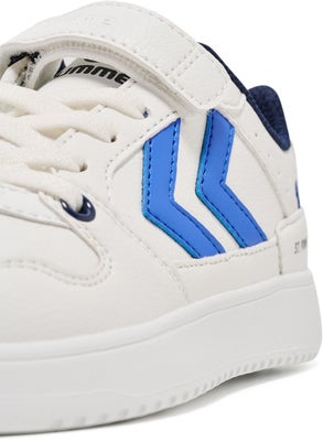 Hummel ST. Power Play Jr Sneakers, Bright White/Black Iris
