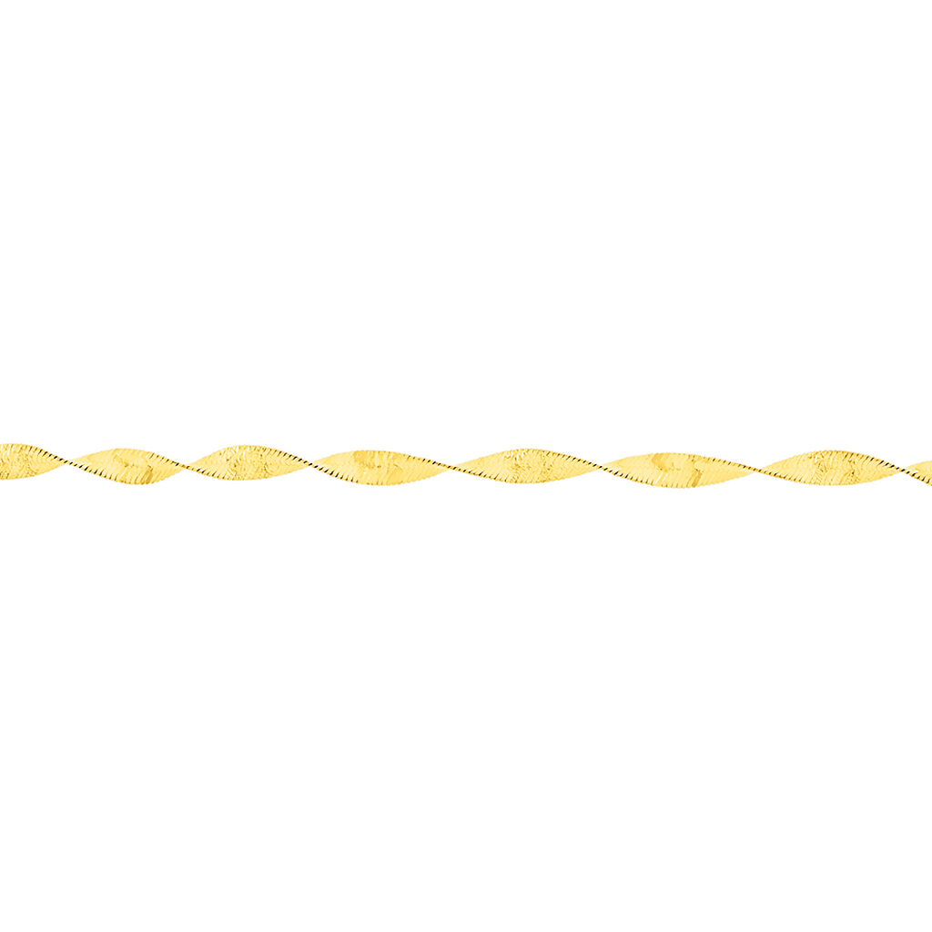 Bracelet Izar Torsadee Or Jaune