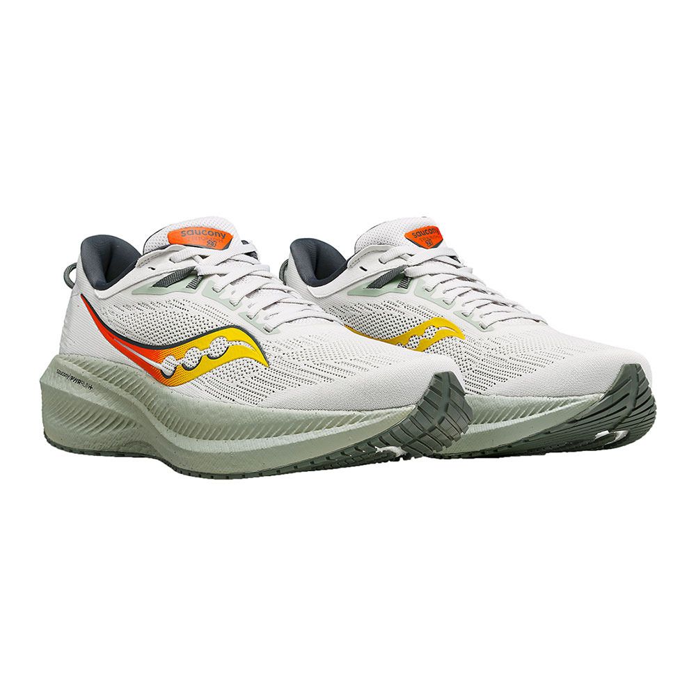 Saucony TRIUMPH 21 - Chaussures running Homme fog/bough