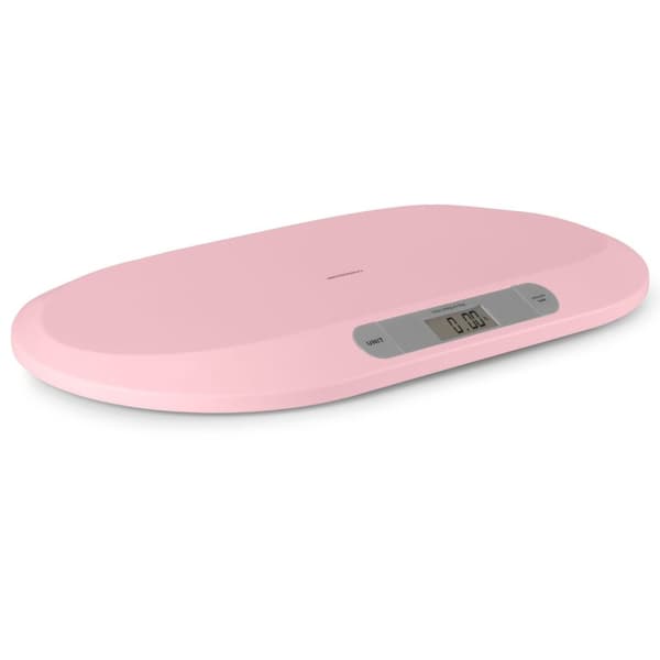 Elektronisk babyvekt BW-144, rosa