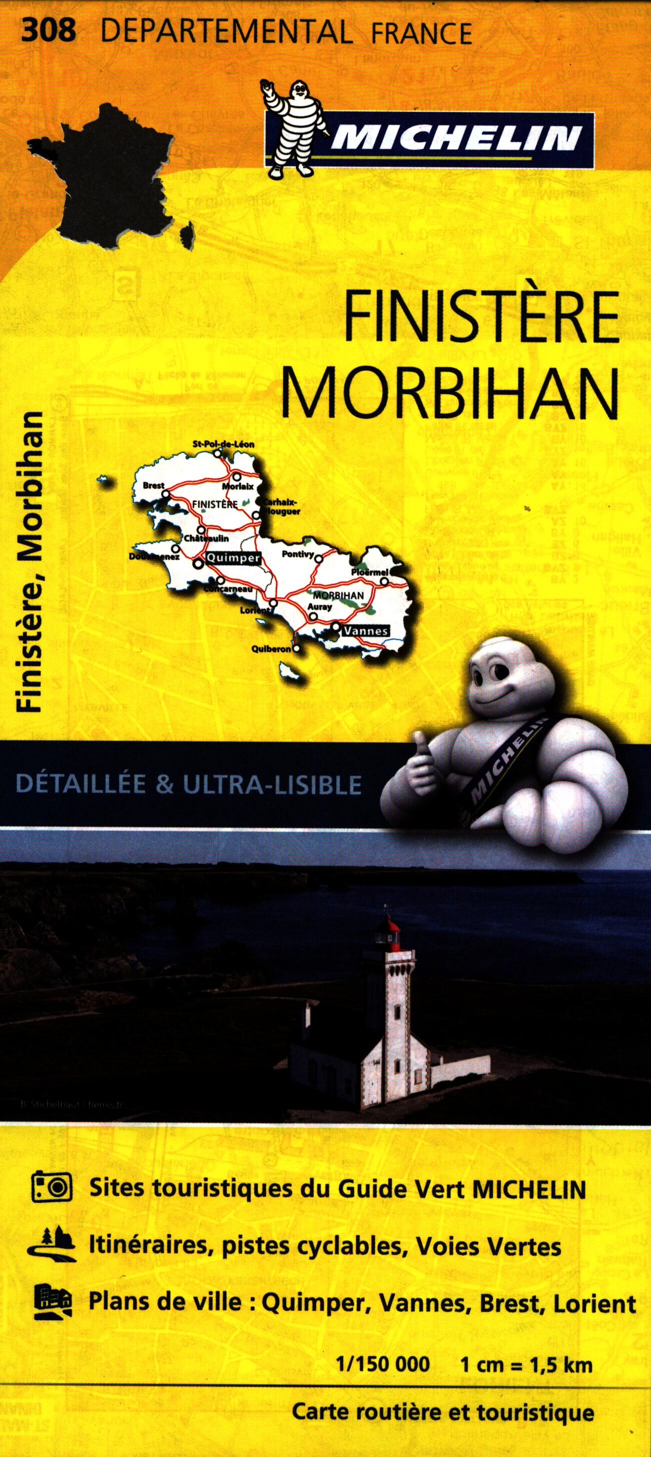 MICHELIN - 308 FINISTERE MORBIHAN