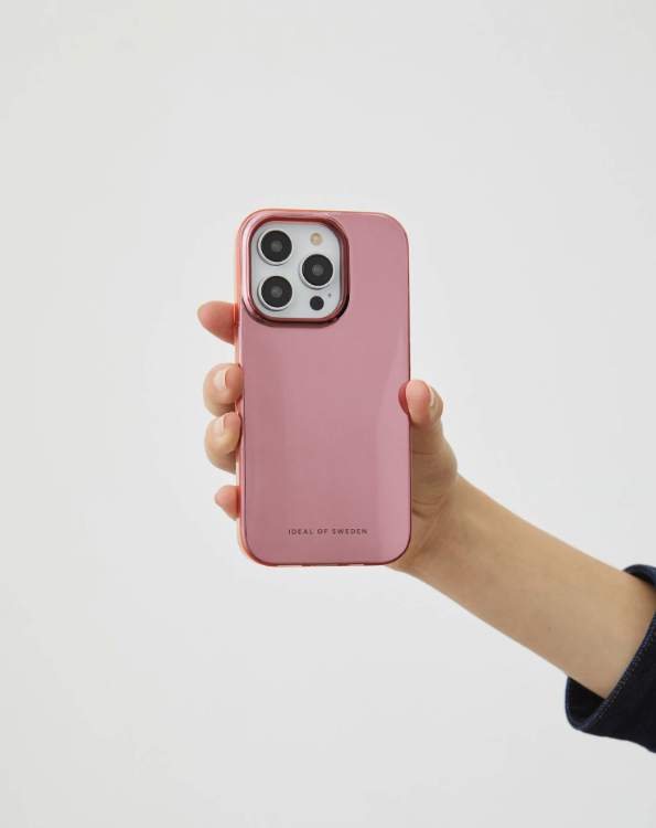 iPhone 16 MagSafe Hardcase Hülle Mirror Case Recycled (IDMRCMS-I2461-482) - Roségold