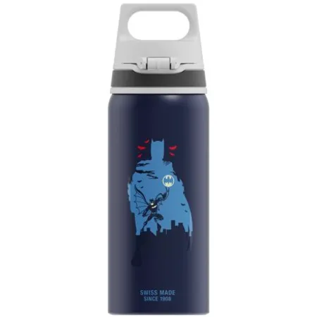 SIGG Aluminium Trinkflasche WMB ONE Batman into Action Blue 0.6 L