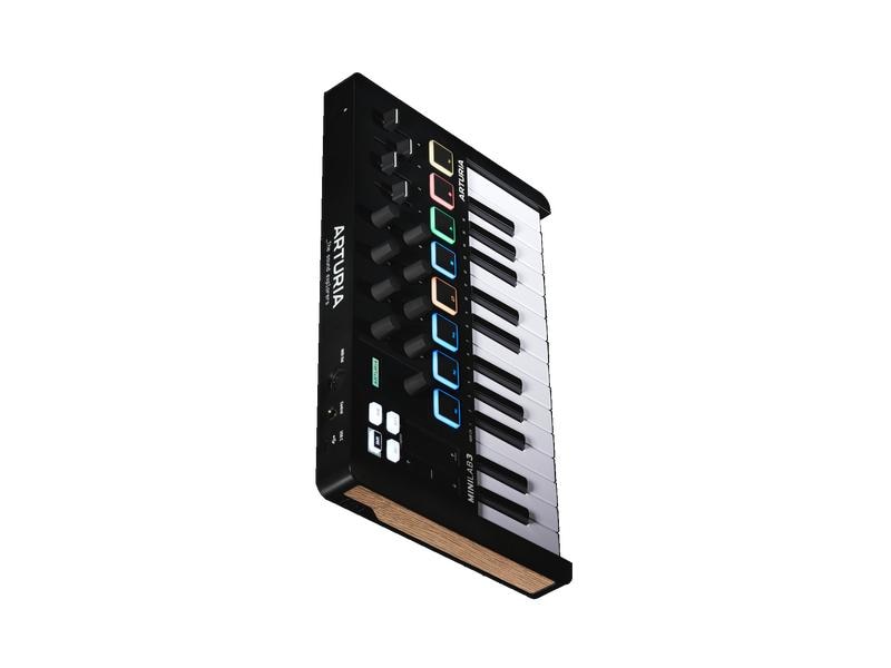 Arturia Keyboard Controller Minilab 3 Schwarz Universeller Controller zum Musizieren