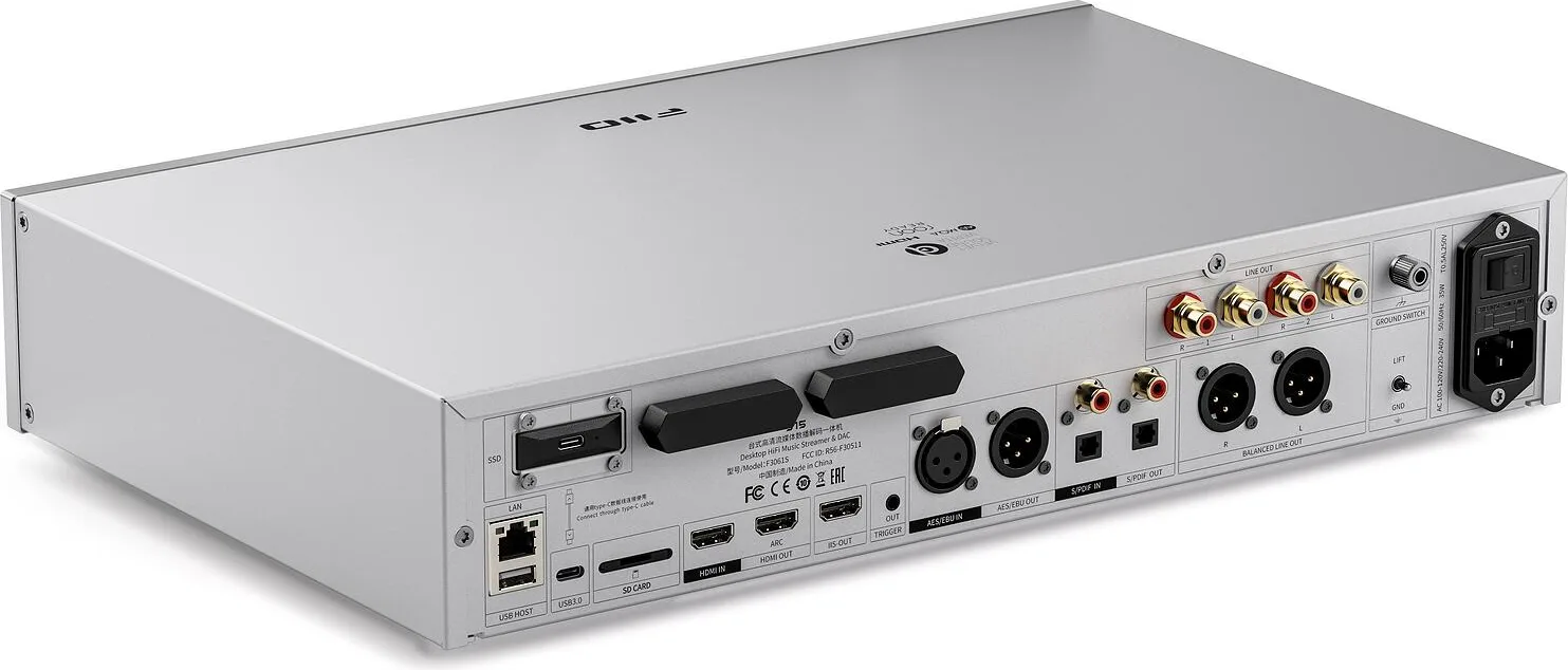 FiiO S15 Silver Lecteurs réseau audio