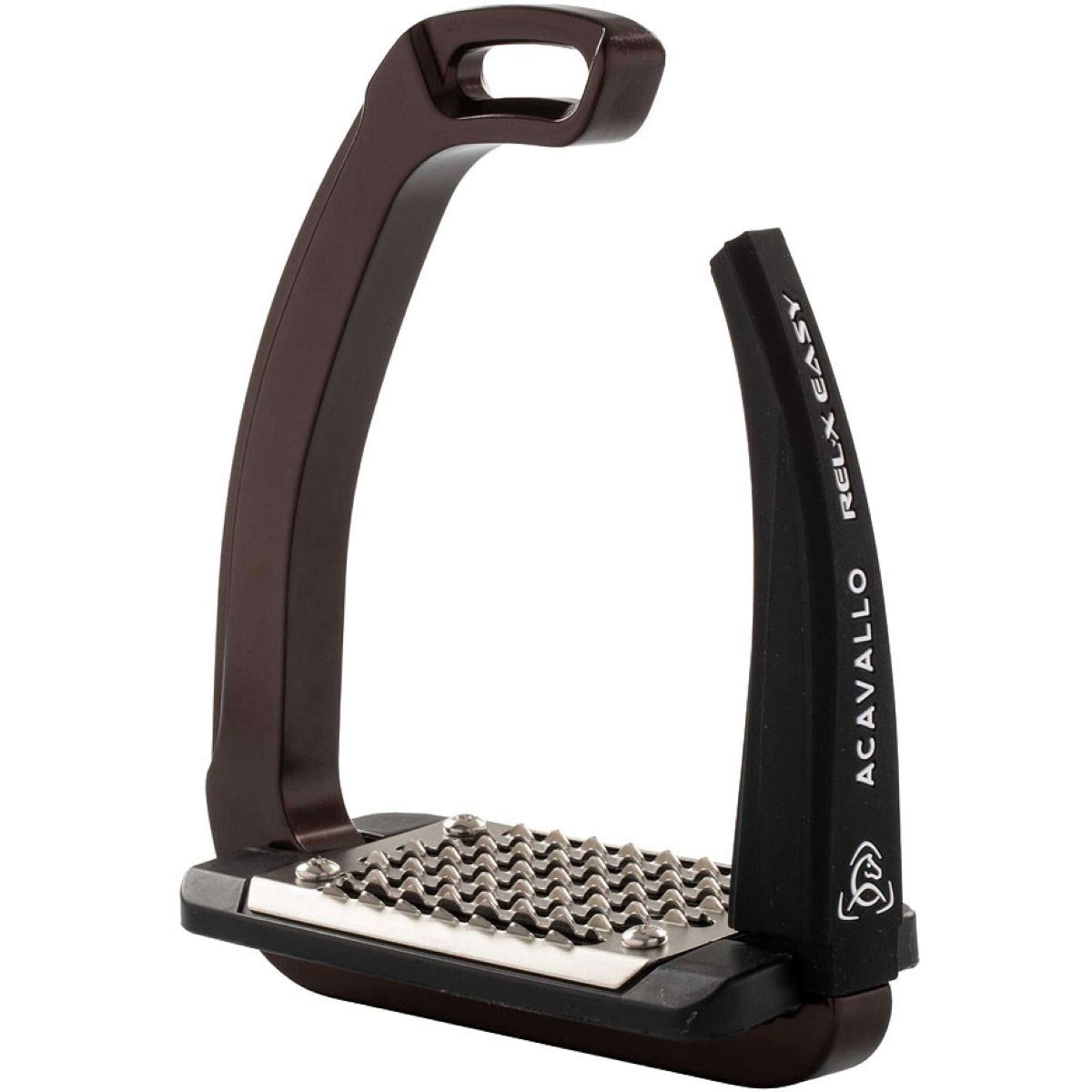 Acavallo Stijgbeugels REL-X Easy Bruin/Zwart