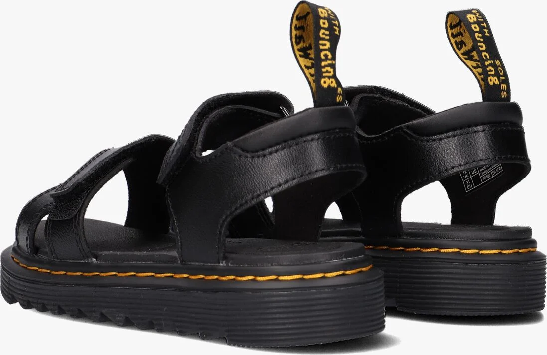 DR MARTENS zwarte dr martens sandalen voss ii k