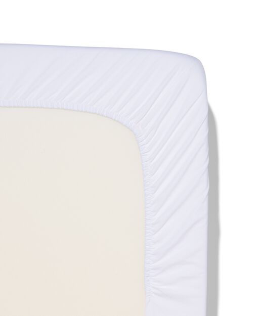 drap-housse enfant coton doux 70x150 blanc