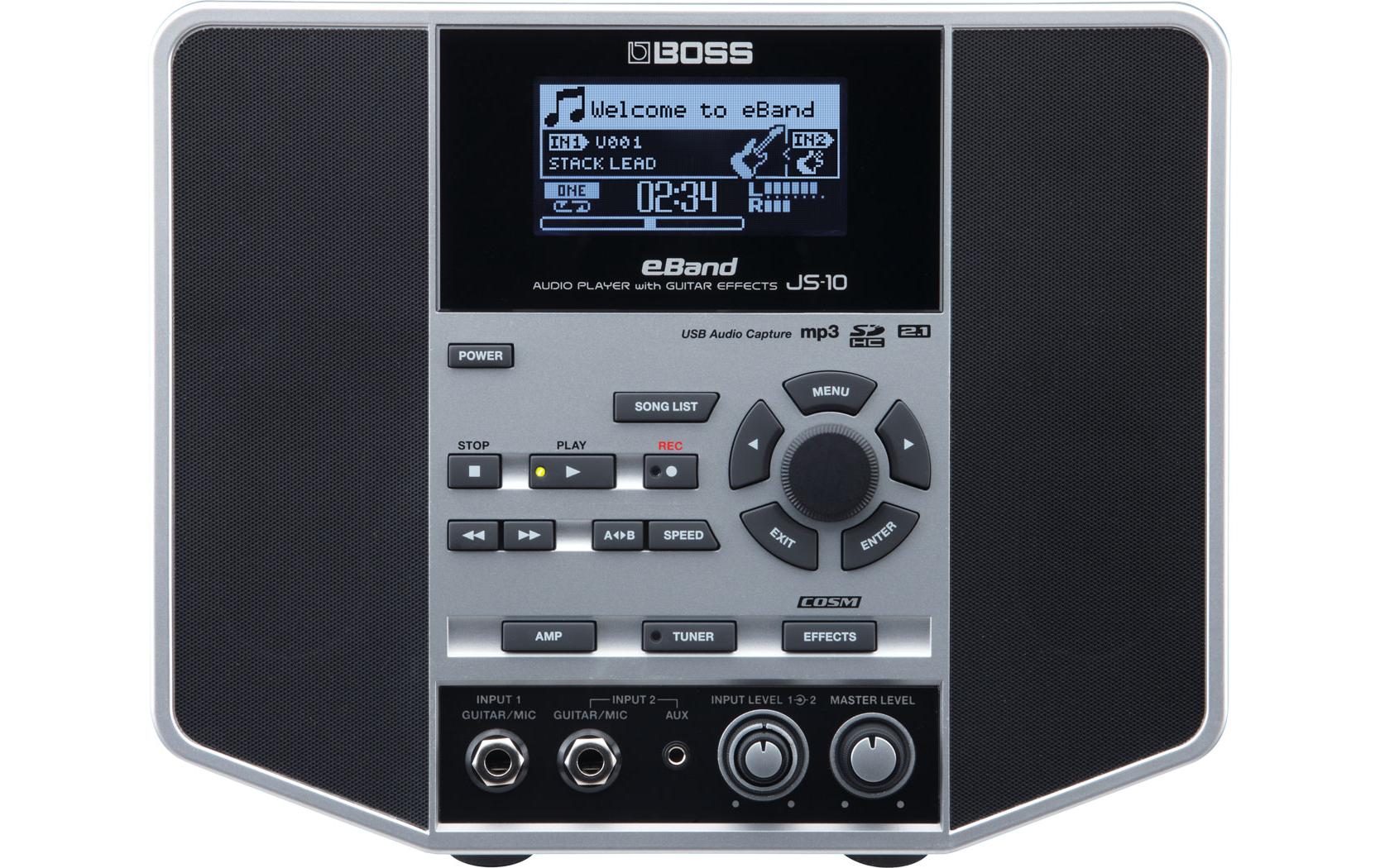 Effektgerät JS-10<br>Audio-Player mit Gitarreneffekten