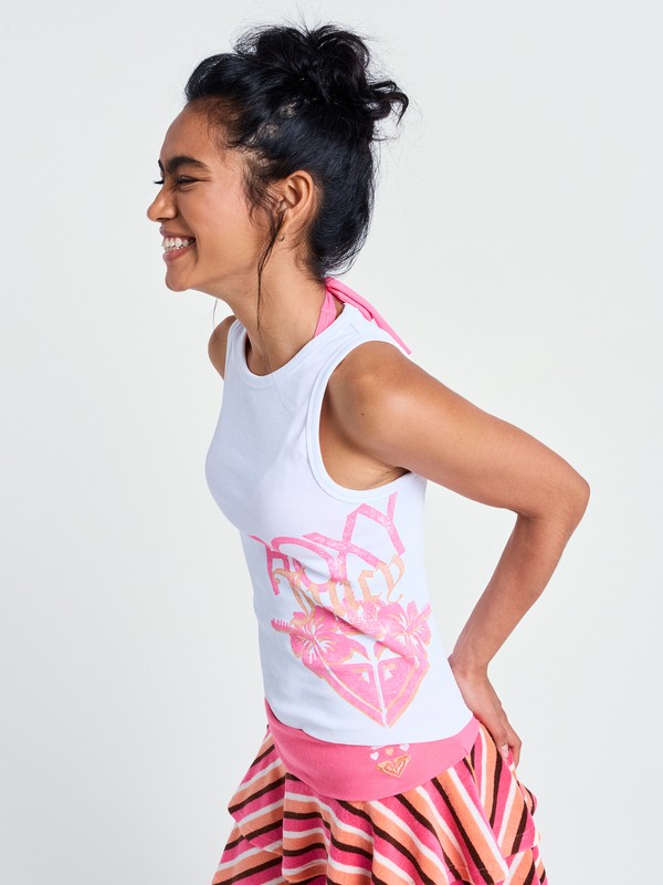 Roxy X Juicy Couture Débardeur Blanc Femme