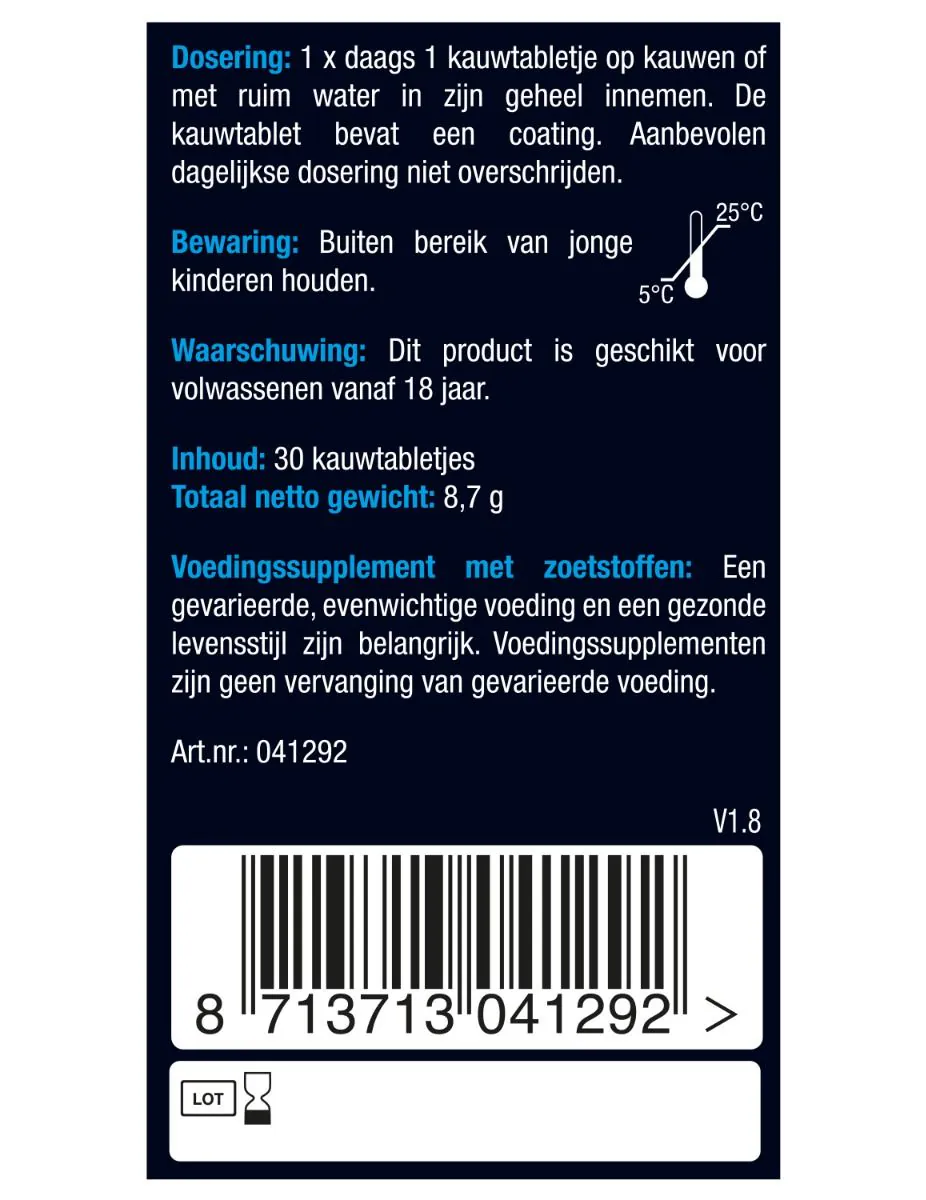 Vitamine B12 1000 mcg tabletten