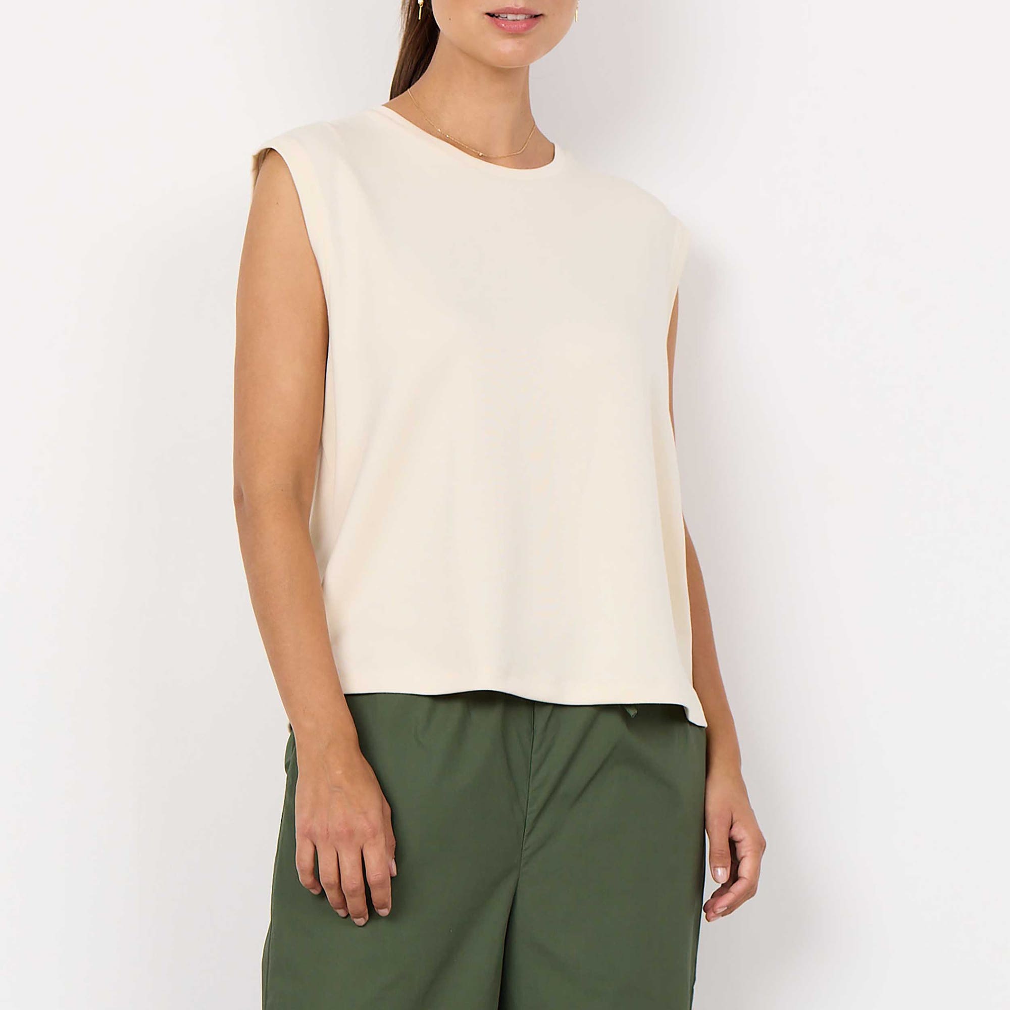 Top Femme beige