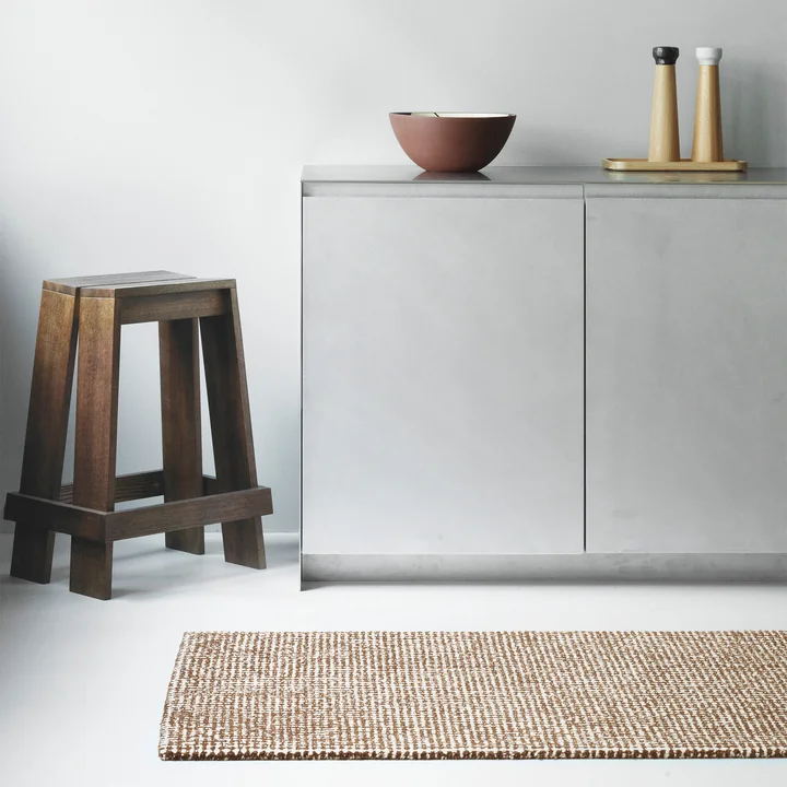 Normann Copenhagen - Flick Teppich 170 x 240 cm, off white / braun