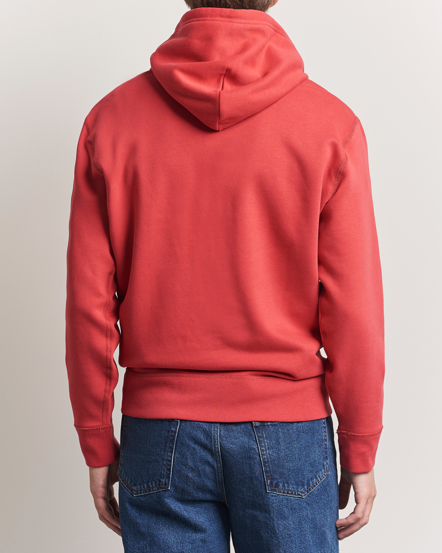 Polo Ralph Lauren RL Fleece Hoodie Sunrise Red