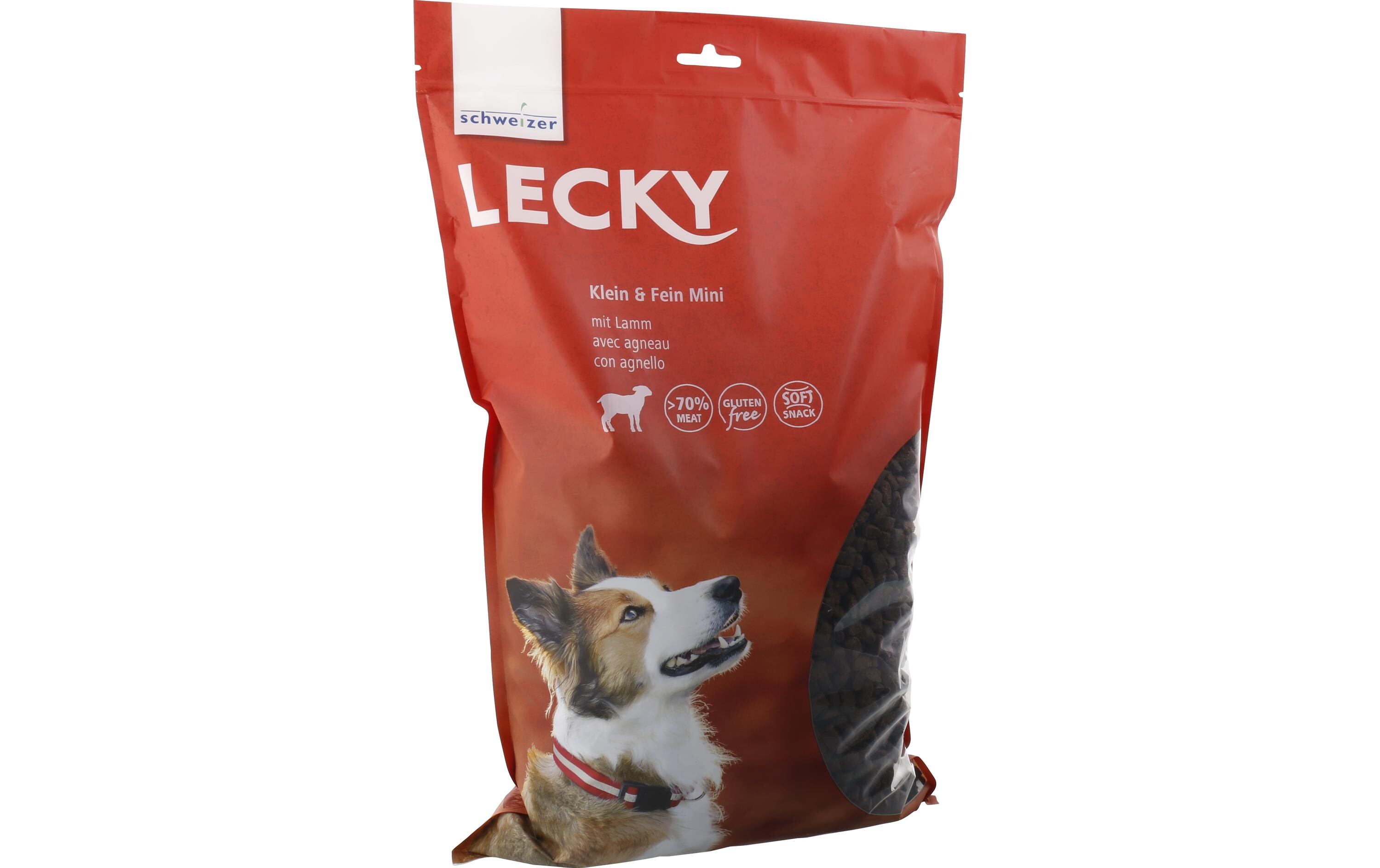 Klein & Fein Mini mit Lamm, 2.5 kgSofter Hunde-Snack und Vollnahrung zugleich
