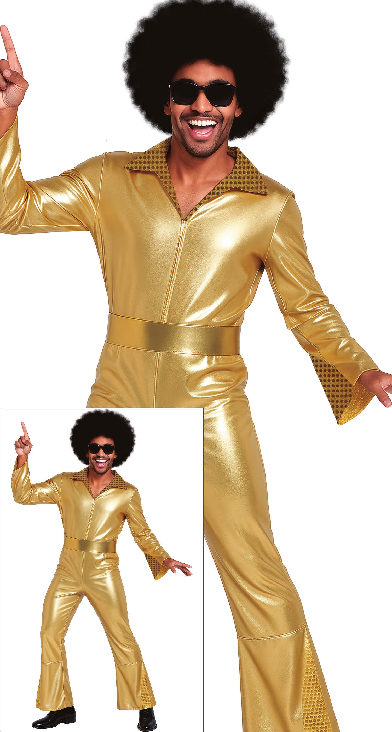 Disco Pak Heren Jumpsuit