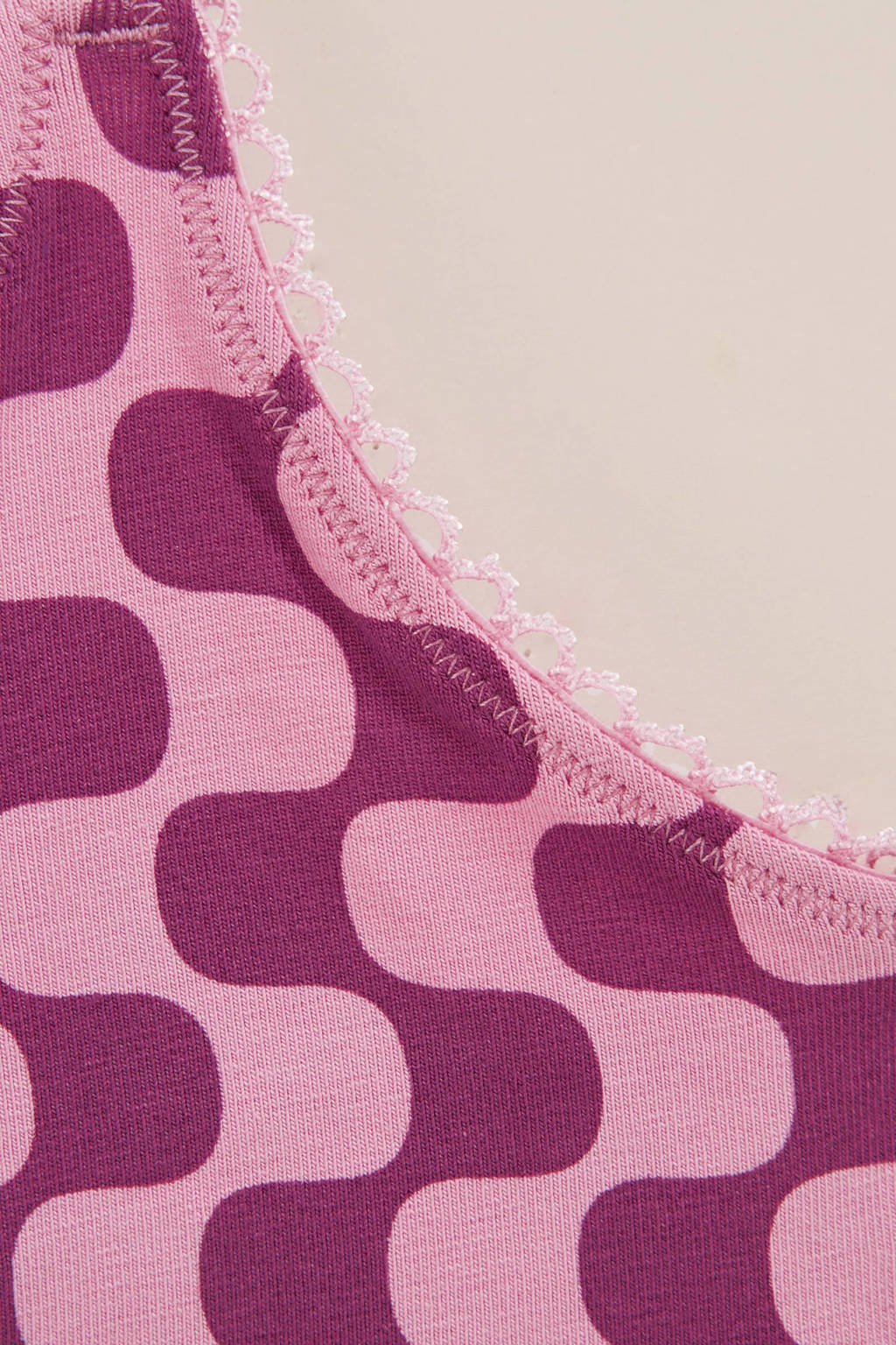 WE Fashion BH top - set van 2 roze/lichtroze/zwart
