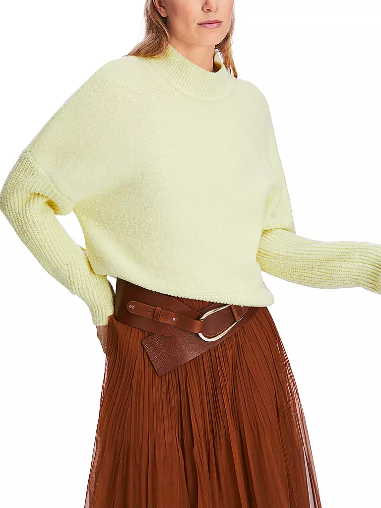MARC CAIN Pullover  hellgrün