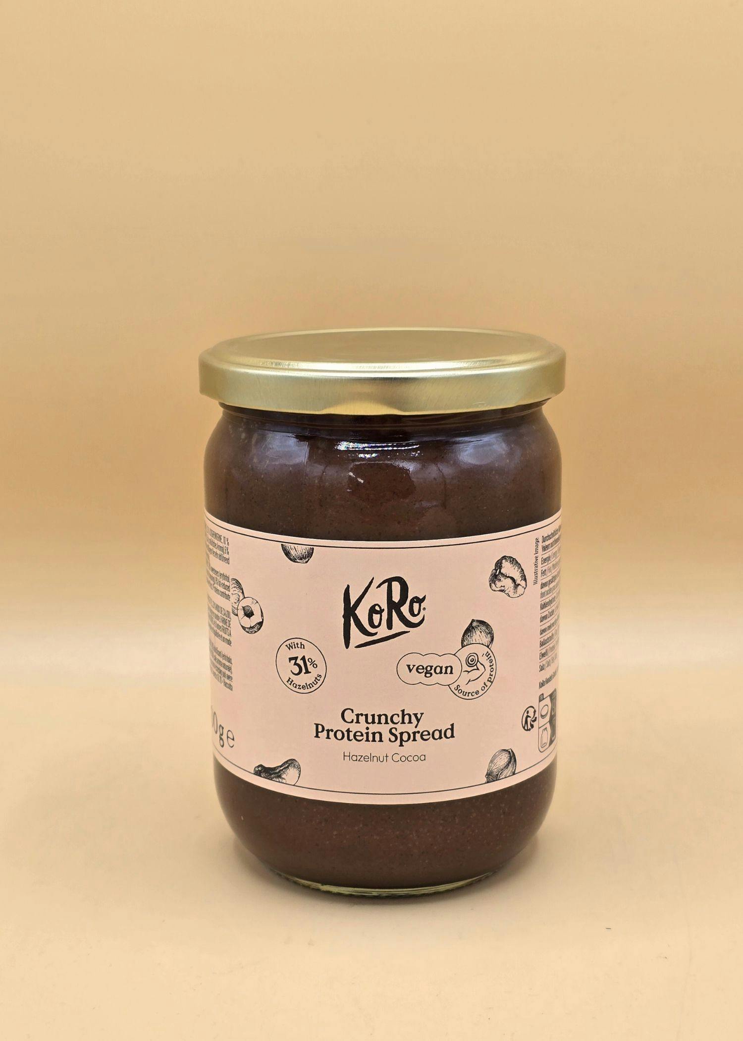 Vegane Proteincreme Haselnuss Kakao 500 g