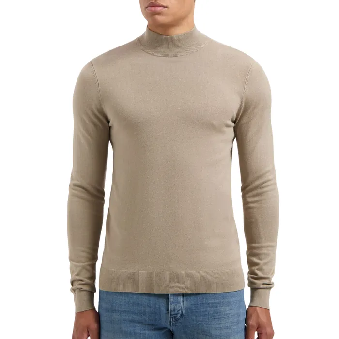 Pure Path Essential Knitwear Mockneck Sweater Heren