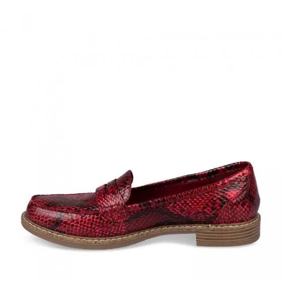 Mocassins ROUGE VIA DONNA