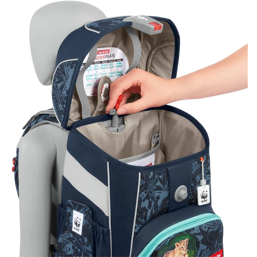 Step by Cloud WWF - Schulranzen Set 5tlg. Little Lion