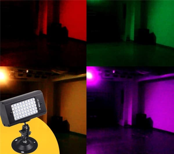 Stroboskop med LED, perfekt til disco