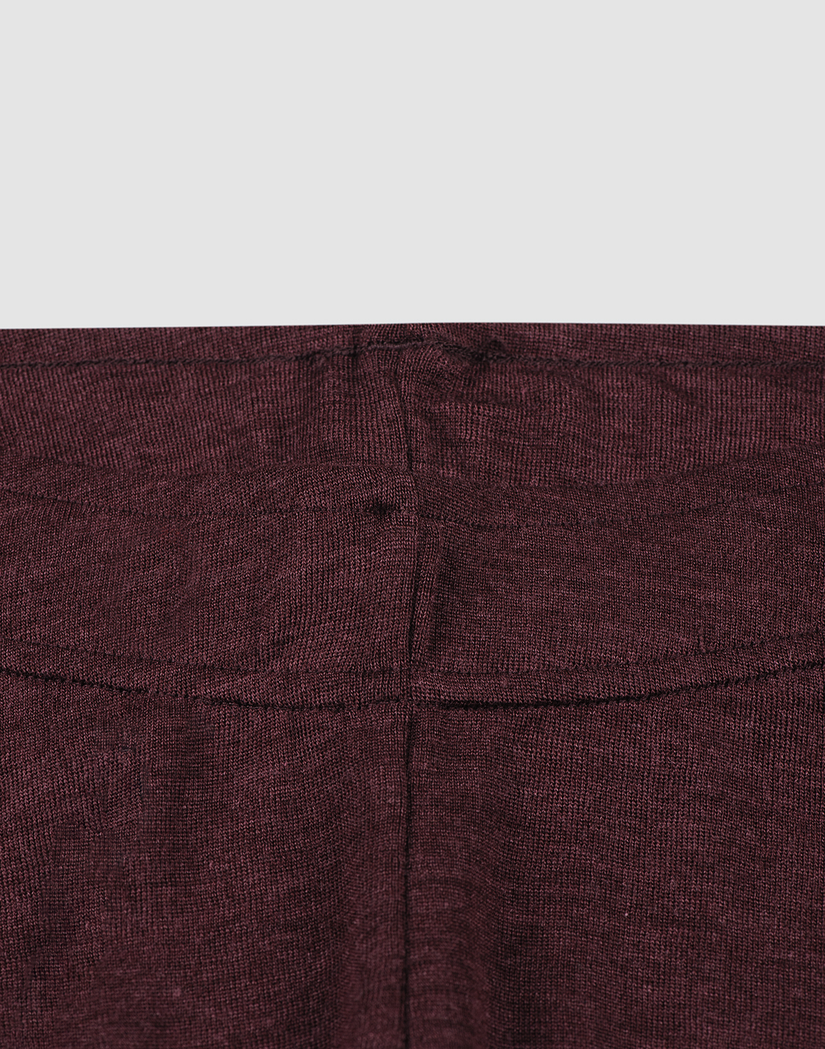 Legging met kanten rand van merinowol/zijde voor dames