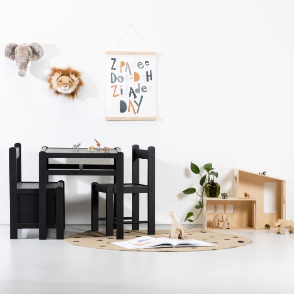 Europe Baby Basic II Kinderstoeltje Mat Zwart